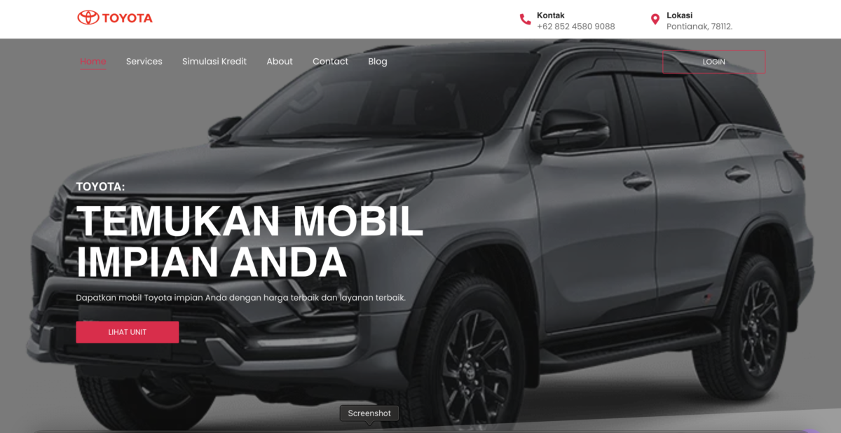 EKO TAN – Konsultan dan Sales Kendaraan Toyota