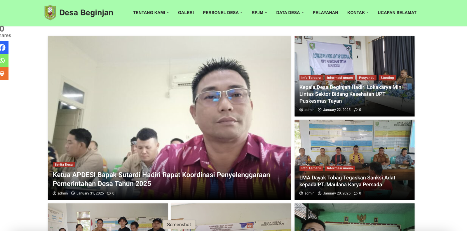 Pembuatan Website Desa: Syarat dan Ketentuan